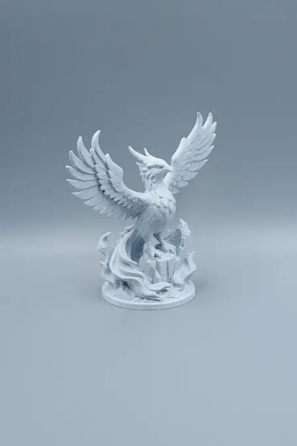 Figura Decoración- Mini Estatua De Fénix - Foto 2