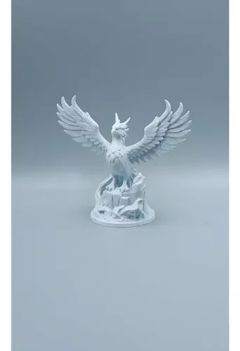 Figura Decoración- Mini Estatua De Fénix - Foto 4