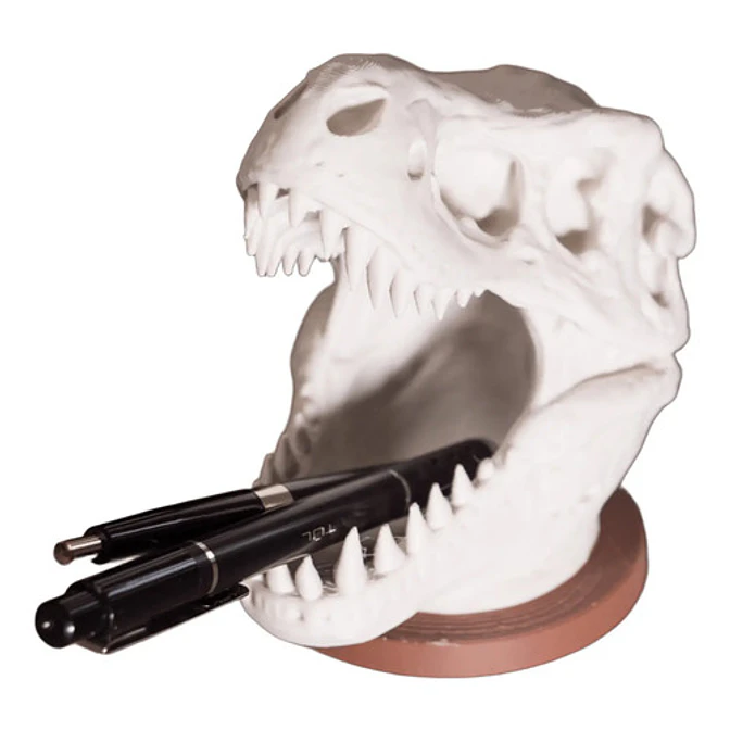 Portalápices - Calavera De T-rex 2