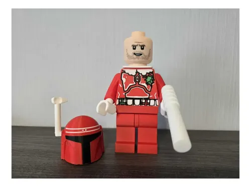 Mandalorian Edición Roja De Navidad - Figura Navideña - Foto 4