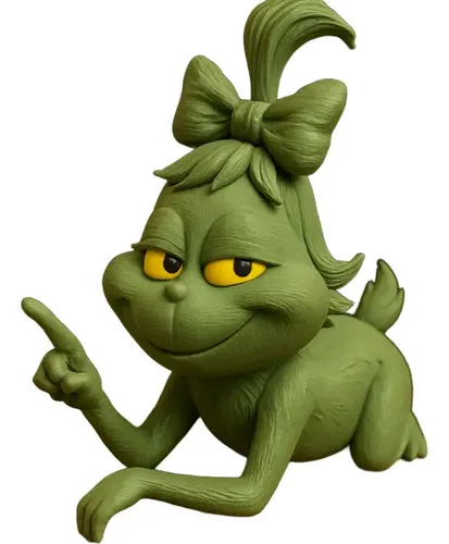 Figura De Navidad - Grinch Adolescente