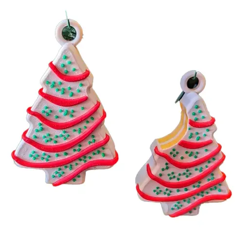 Adorno Navidad - Árbol De Pastel (pack 2 Un)