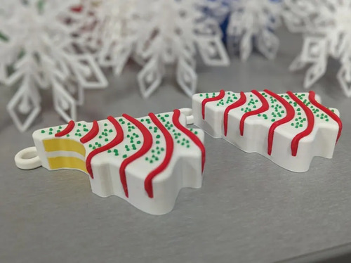 Adorno Navidad - Árbol De Pastel (pack 2 Un) - Foto 3