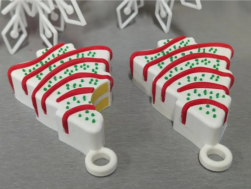 Adorno Navidad - Árbol De Pastel (pack 2 Un) - Foto 4