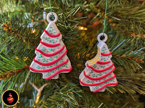 Adorno Navidad - Árbol De Pastel (pack 2 Un) - Foto 5