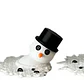 Adorno Navidad - Muñeco De Nieve Derritiéndose (5 Un) - Miniatura 1