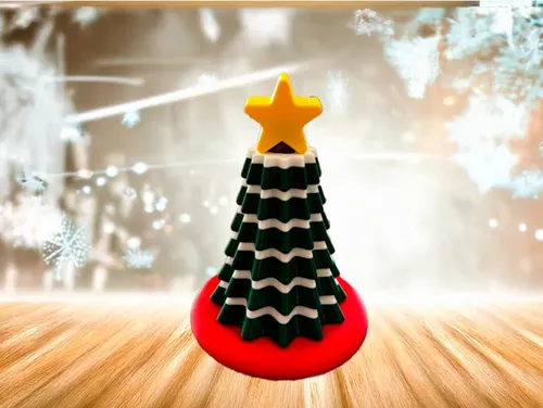 Decoración - Figura Árbol De Navidad Giratorio - Foto 3