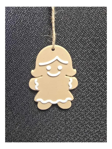 Adornos Para Árbol De Navidad Galletas De Jengibre - Pack 6 - Foto 2