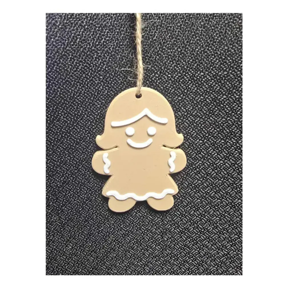 Adornos Para Árbol De Navidad Galletas De Jengibre - Pack 6 2