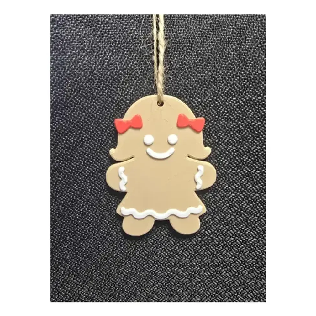 Adornos Para Árbol De Navidad Galletas De Jengibre - Pack 6 4