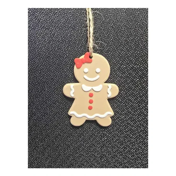Adornos Para Árbol De Navidad Galletas De Jengibre - Pack 6 5
