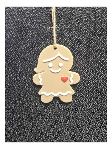 Adornos Para Árbol De Navidad Galletas De Jengibre - Pack 6 - Foto 6