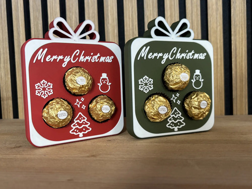 (pack 2) Caja Decorativa - Regalo Navidad - Foto 3