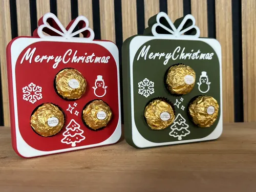 (pack 2) Caja Decorativa - Regalo Navidad - Foto 4