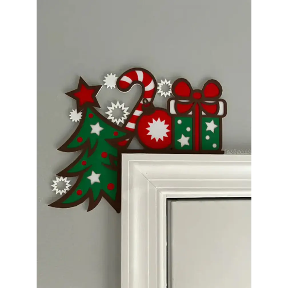 Adorno - Esquina De Puerta Navideño 2