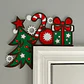 Adorno - Esquina De Puerta Navideño - Miniatura 2