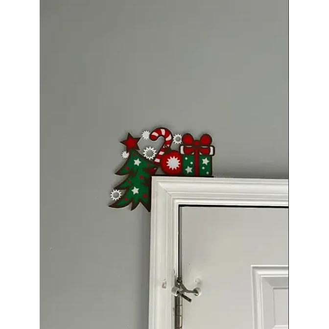 Adorno - Esquina De Puerta Navideño 3