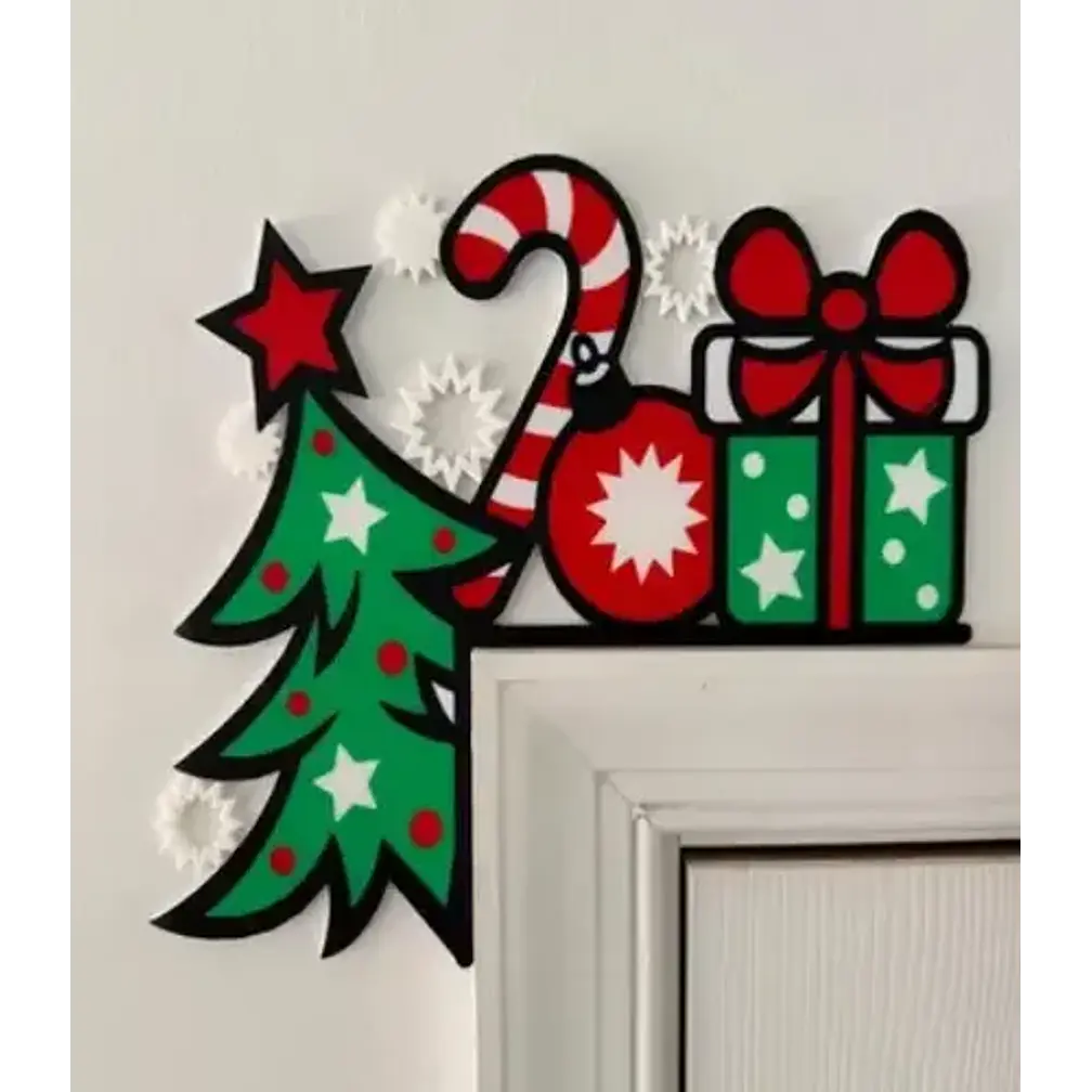 Adorno - Esquina De Puerta Navideño 4
