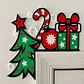 Adorno - Esquina De Puerta Navideño - Miniatura 4