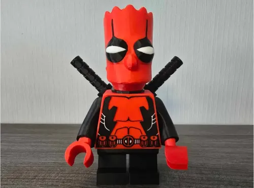 Bartpool Los Simpson Y Deadpool - Figura Decorativa