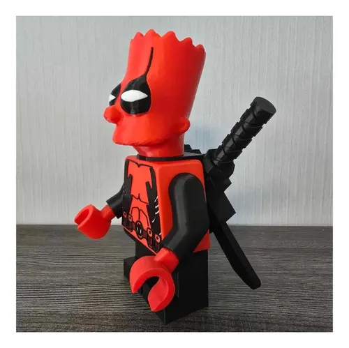 Bartpool Los Simpson Y Deadpool - Figura Decorativa - Foto 2