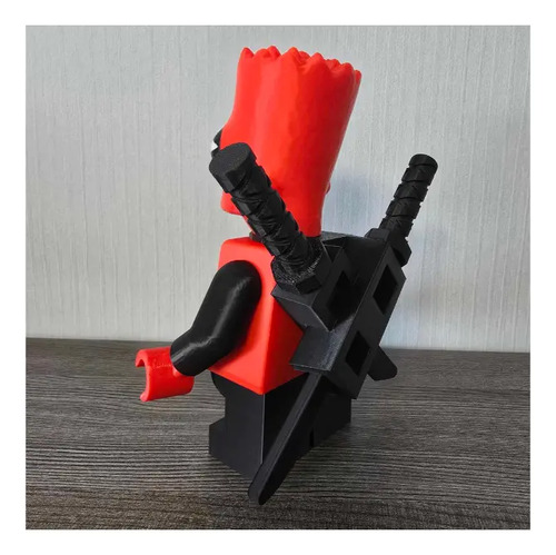 Bartpool Los Simpson Y Deadpool - Figura Decorativa - Foto 3