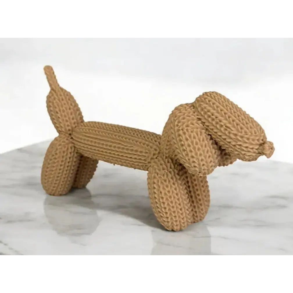 Figura Decoración- Perro Salchicha De Globo Tejido 3