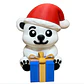 Figura Navideña- Oso De Navidad Con Regalo - Miniatura 1