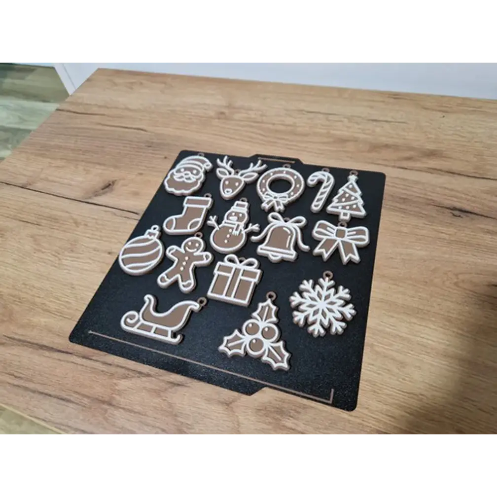 Adornos Navideños - Figuras De Jengibre (pack 15 Un) 4