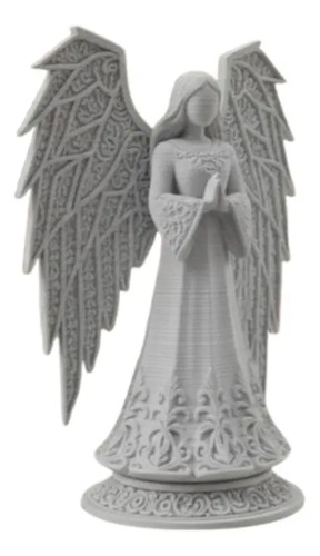 Ángel De Navidad Elegante - Figura Navideña