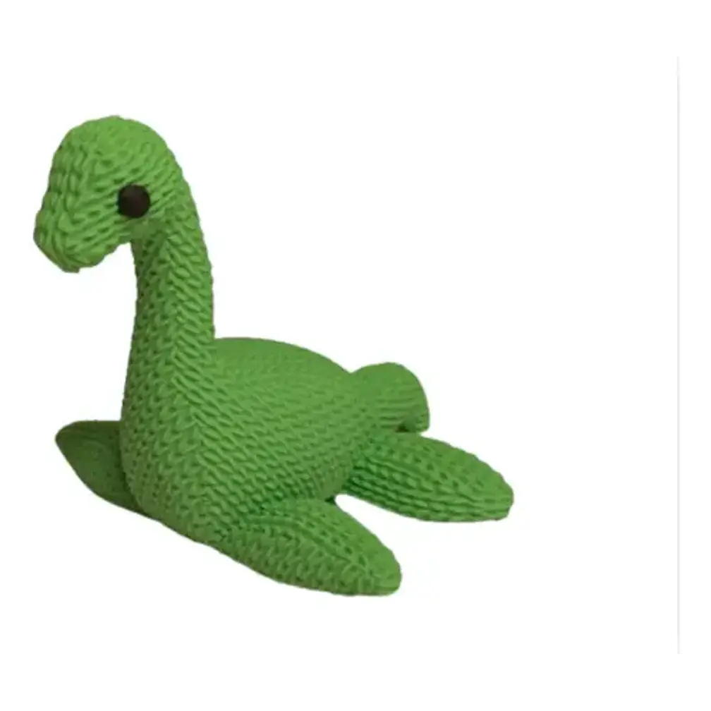 Figura Decoración- Monstruo Del Lago Ness Tejido 1