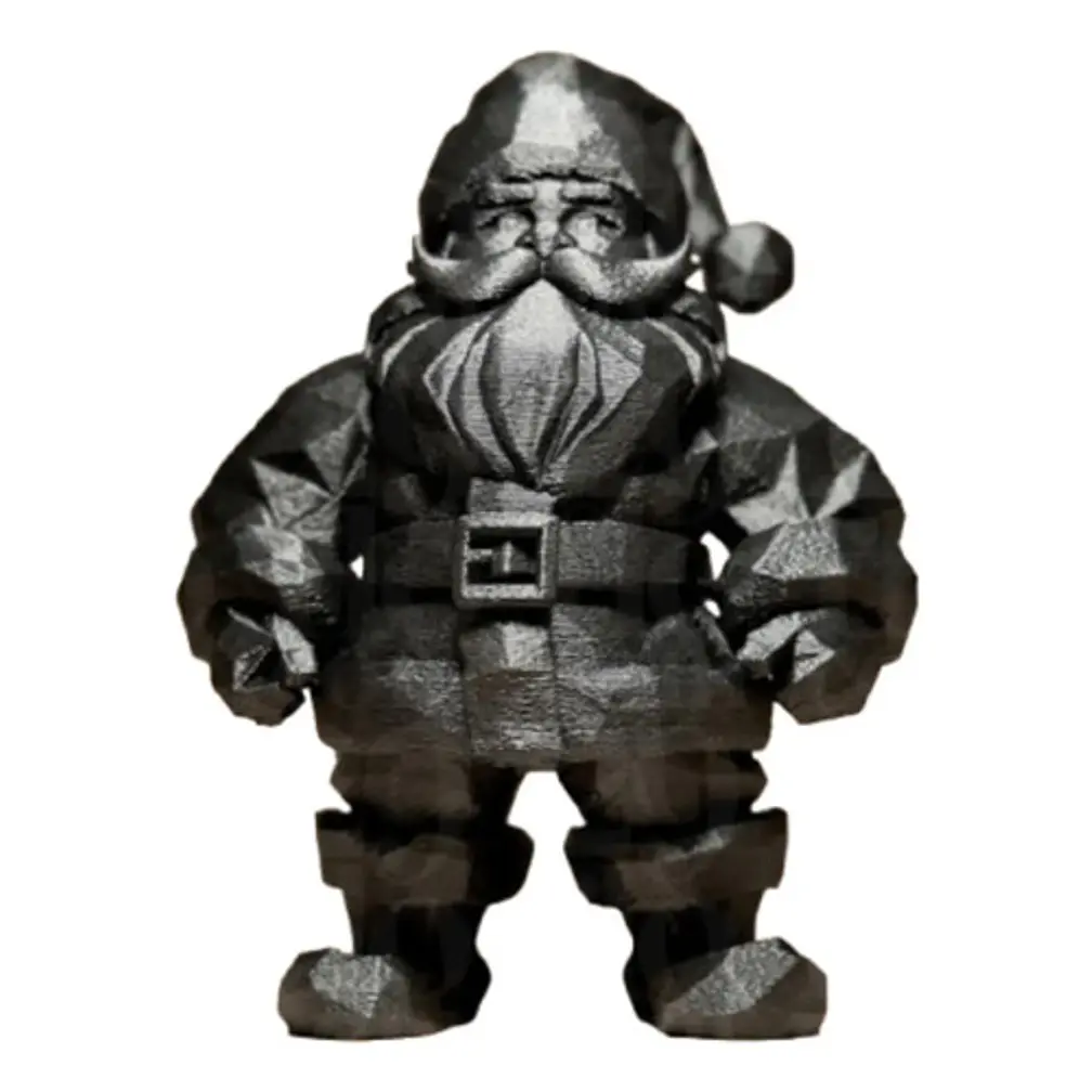 Figura Papa Noel Geométrico - Navidad 1