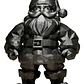 Figura Papa Noel Geométrico - Navidad - Miniatura 1