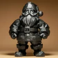 Figura Papa Noel Geométrico - Navidad - Miniatura 3