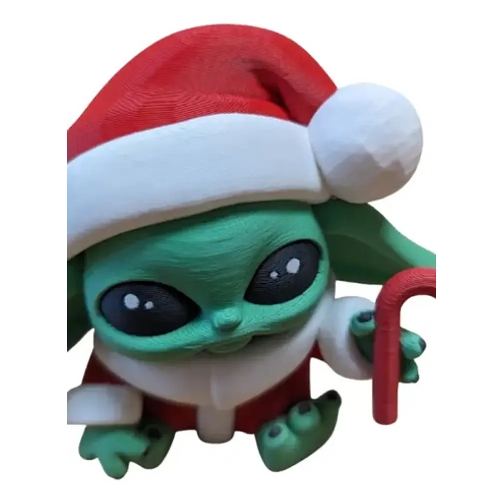 Figura Navideña - Bady Yoda Christmas 1