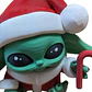Figura Navideña - Bady Yoda Christmas - Miniatura 1