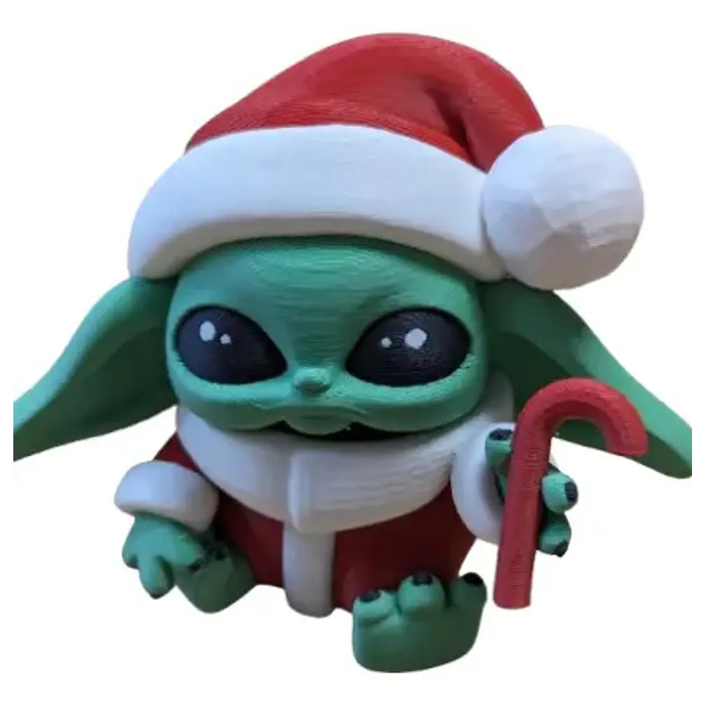 Figura Navideña - Bady Yoda Christmas 2