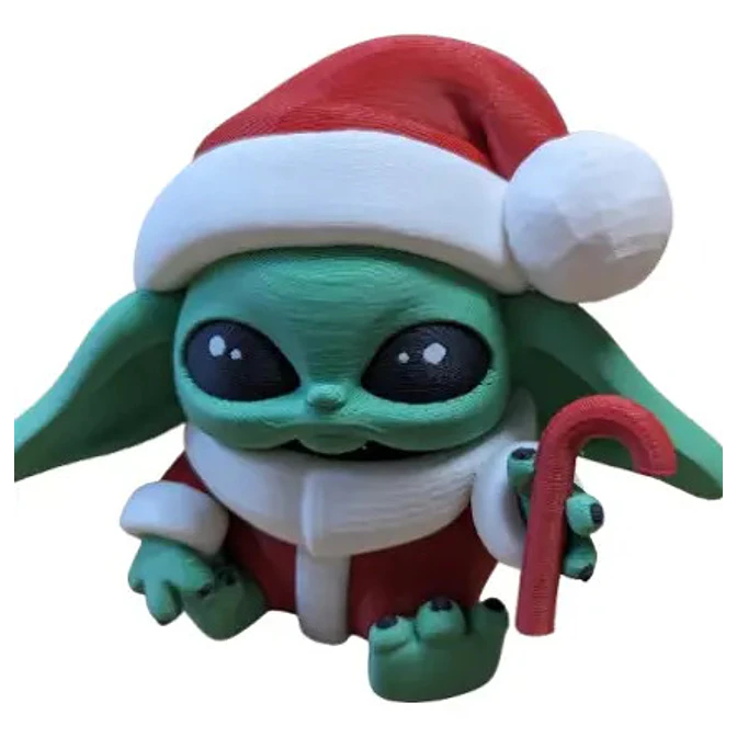 Figura Navideña - Bady Yoda Christmas 2