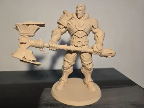 Figura Decorativa- Jayce Estatua De League Of Legends - Foto 4