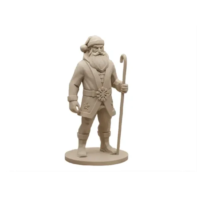 Figura Decorativa- Estatua Santa Claus Guerrero