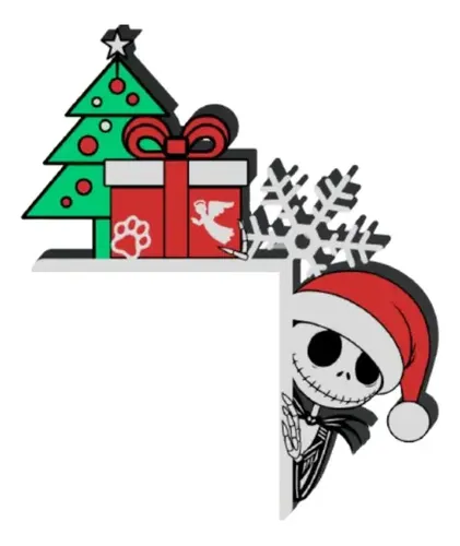 Adorno Navideño - Esquina De Puerta 2025