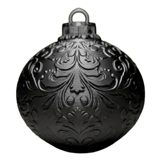 Esfera Decorativa - Relieve Clásico Navidad 1