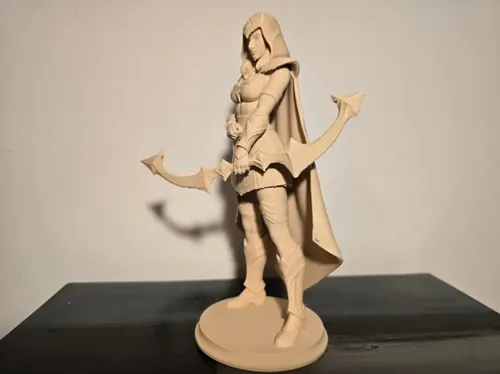 Figura Decoración- Ashe Estatua De League Of Legends - Foto 2