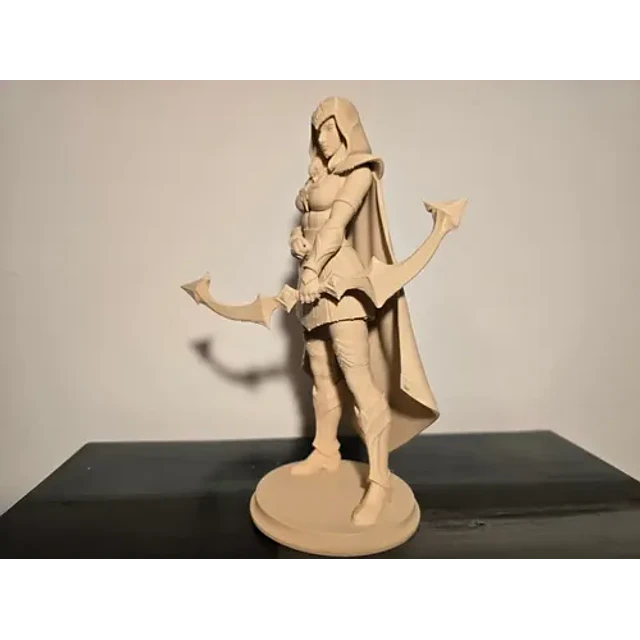 Figura Decoración- Ashe Estatua De League Of Legends
