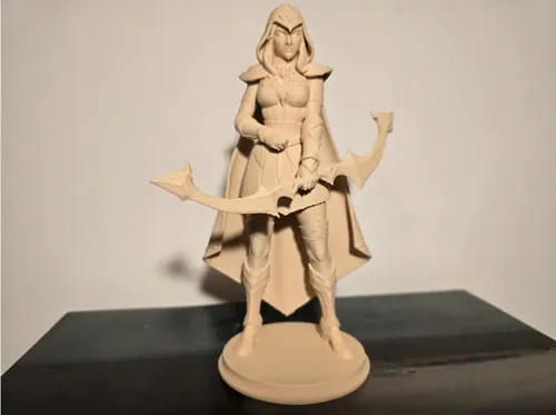 Figura Decoración- Ashe Estatua De League Of Legends - Foto 4
