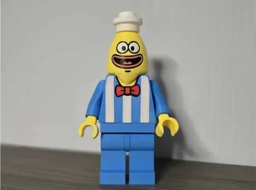 Figura Decorativa De Bob Esponja Vendedor De Hielo