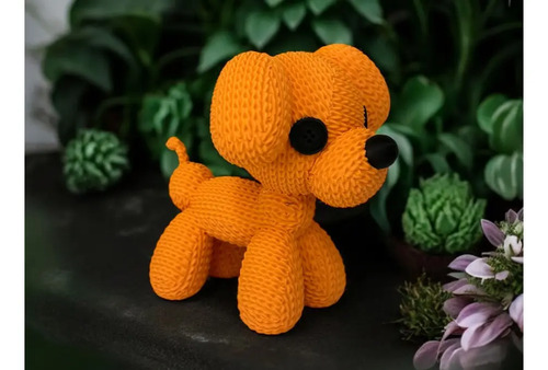 Figura Decorativa- Perro De Globo Tejido - Foto 2