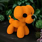 Figura Decorativa- Perro De Globo Tejido - Miniatura 2