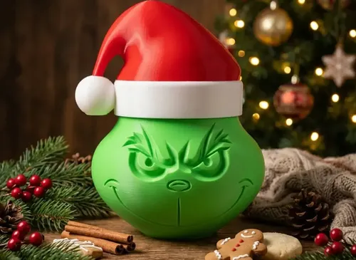 Decoración Cuenco Para Galletas Grinch - Foto 4