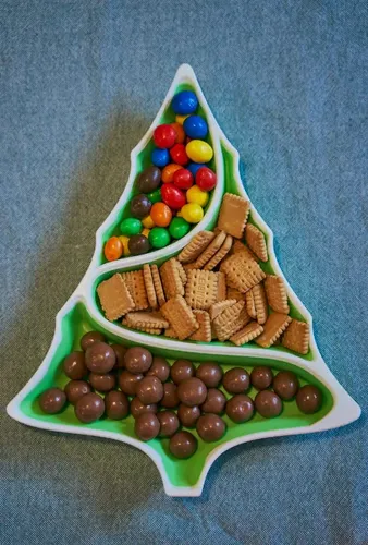 Adorno - Plato Árbol De Navidad Para Aperitivos - Foto 2